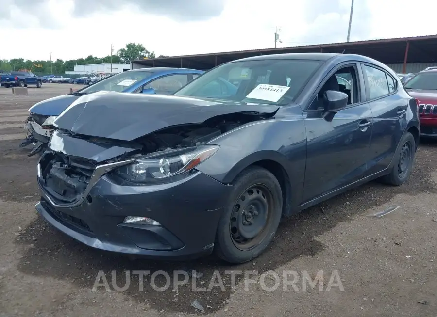 MAZDA MAZDA3 2016 vin 3MZBM1J74GM262946 from auto auction Iaai