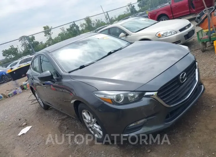 MAZDA MAZDA3 2018 vin 3MZBN1U72JM185302 from auto auction Iaai