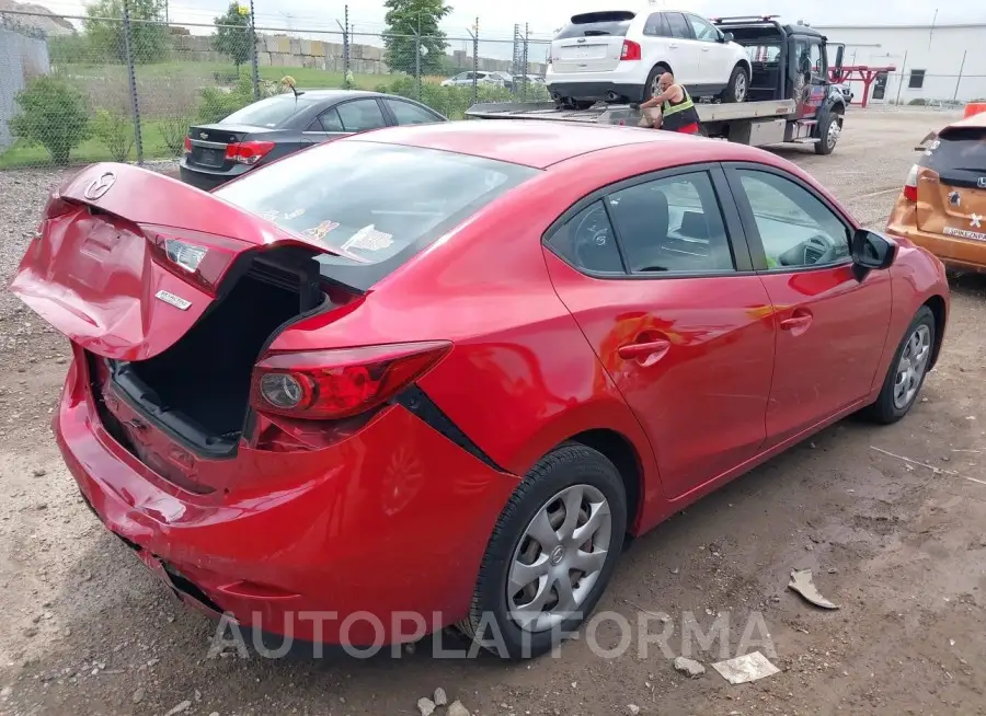 MAZDA MAZDA3 2016 vin JM1BM1T77G1339662 from auto auction Iaai