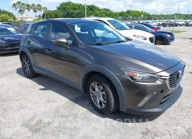 MAZDA CX-3 2016 vin JM1DKBC79G0108904 from auto auction Iaai