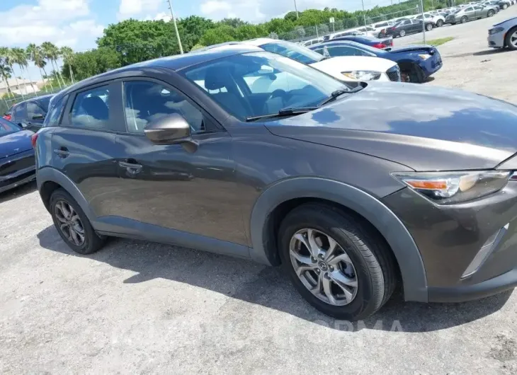 MAZDA CX-3 2016 vin JM1DKBC79G0108904 from auto auction Iaai