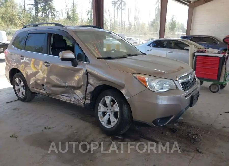 SUBARU FORESTER 2015 vin JF2SJAKCXFH475427 from auto auction Iaai