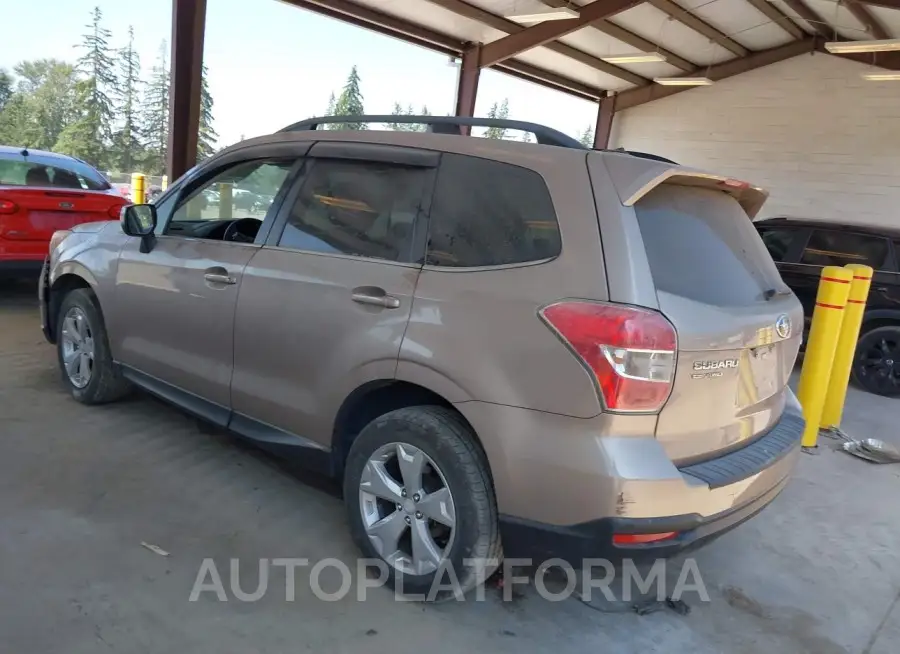 SUBARU FORESTER 2015 vin JF2SJAKCXFH475427 from auto auction Iaai