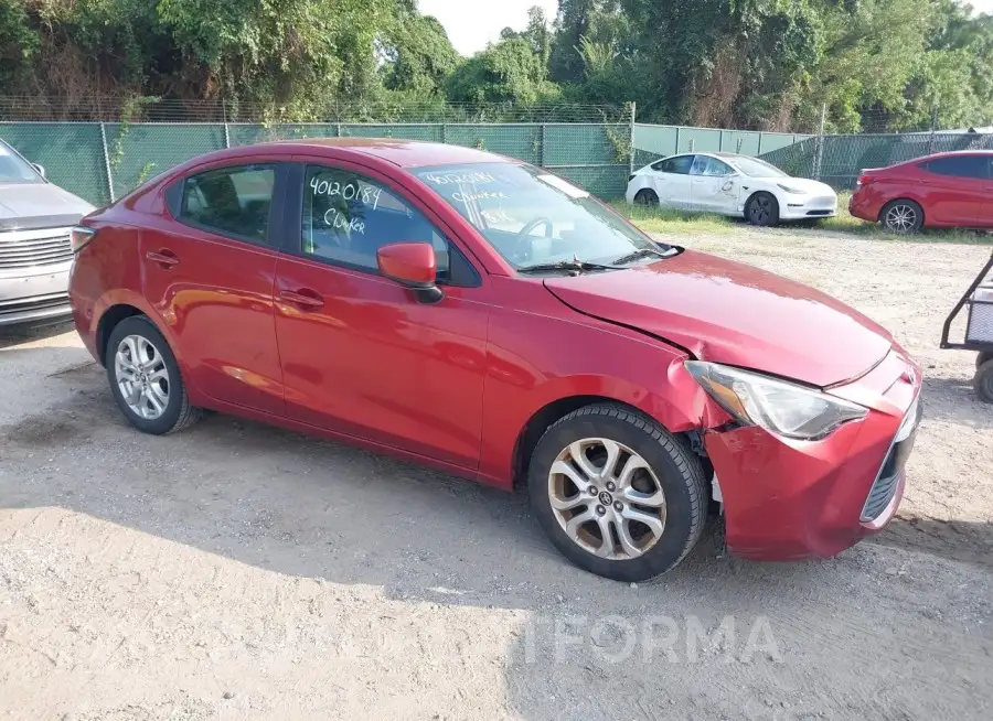 TOYOTA YARIS IA 2017 vin 3MYDLBYV0HY157132 from auto auction Iaai