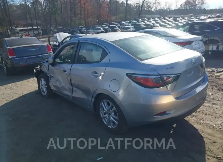 TOYOTA YARIS IA 2017 vin 3MYDLBYV3HY161904 from auto auction Iaai