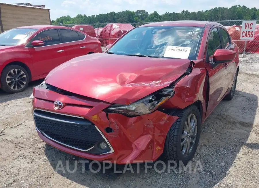 TOYOTA YARIS 2019 vin 3MYDLBYV4KY528526 from auto auction Iaai