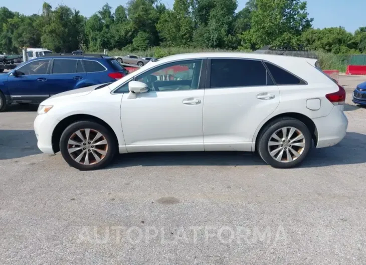 TOYOTA VENZA 2015 vin 4T3BA3BB3FU073289 from auto auction Iaai