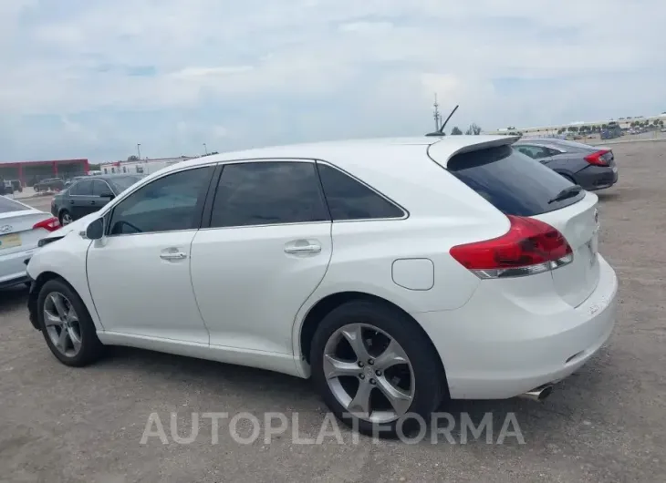 TOYOTA VENZA 2015 vin 4T3BK3BB5FU116821 from auto auction Iaai