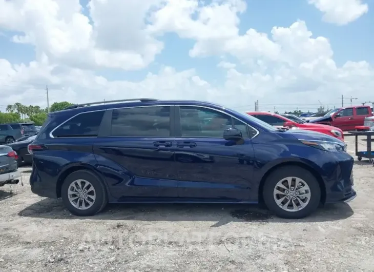 TOYOTA SIENNA 2023 vin 5TDBRKEC8PS179425 from auto auction Iaai