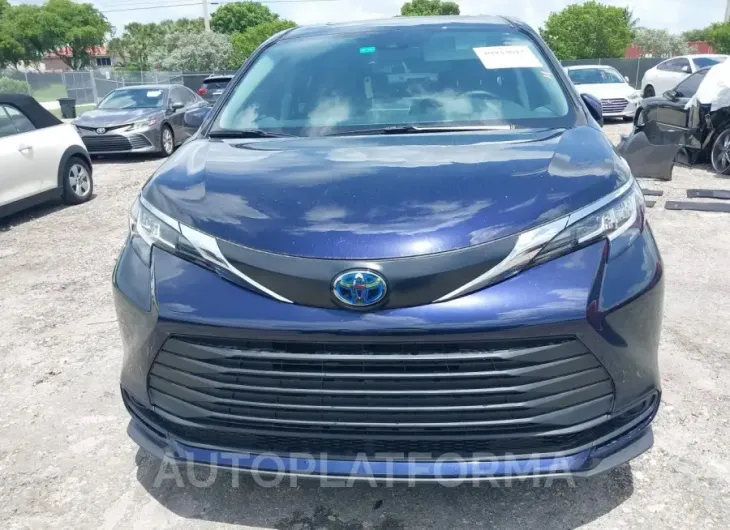 TOYOTA SIENNA 2023 vin 5TDBRKEC8PS179425 from auto auction Iaai