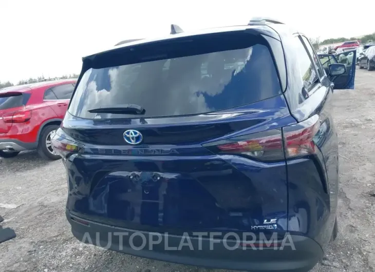 TOYOTA SIENNA 2023 vin 5TDBRKEC8PS179425 from auto auction Iaai