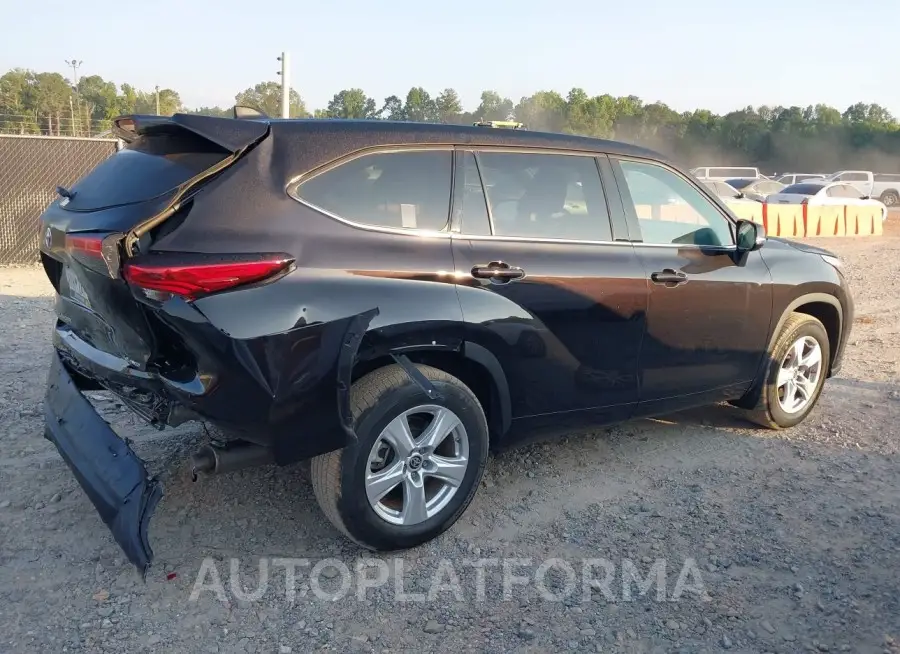 TOYOTA HIGHLANDER 2022 vin 5TDBZRBH6NS249803 from auto auction Iaai