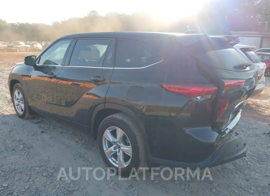 TOYOTA HIGHLANDER 2022 vin 5TDBZRBH6NS249803 from auto auction Iaai