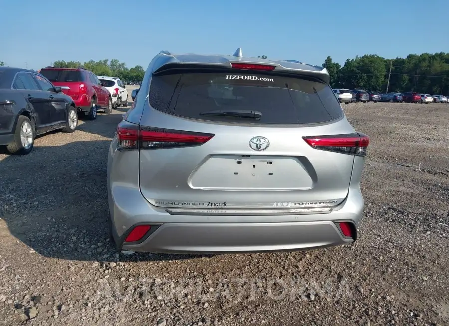 TOYOTA HIGHLANDER 2021 vin 5TDFZRBH9MS160162 from auto auction Iaai