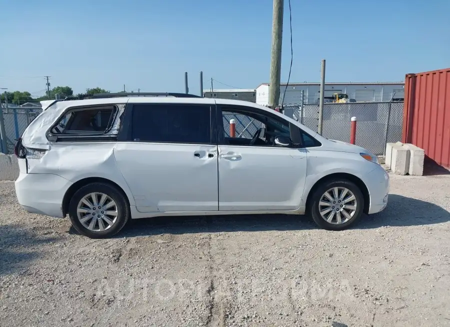 TOYOTA SIENNA 2015 vin 5TDJK3DC0FS126515 from auto auction Iaai