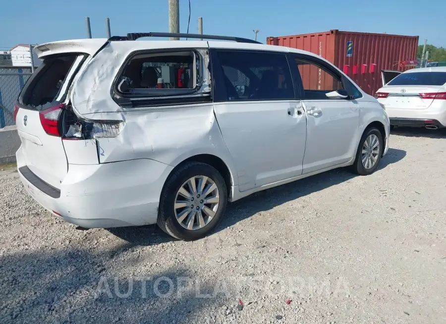 TOYOTA SIENNA 2015 vin 5TDJK3DC0FS126515 from auto auction Iaai