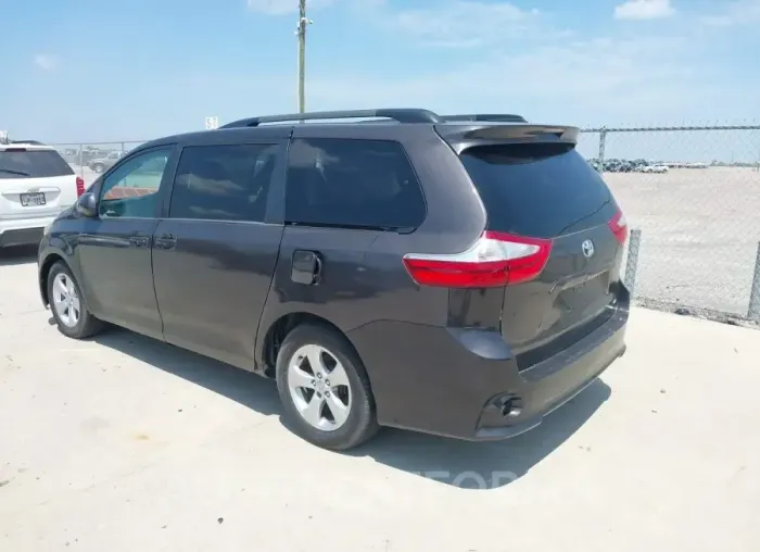 TOYOTA SIENNA 2015 vin 5TDKK3DC8FS586025 from auto auction Iaai