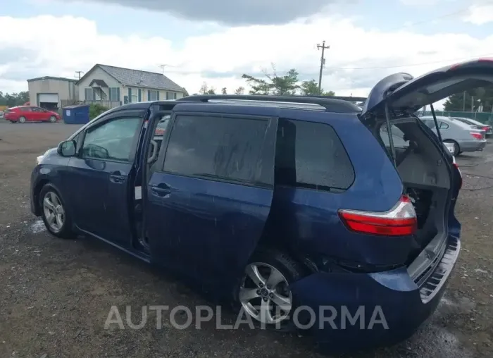 TOYOTA SIENNA 2020 vin 5TDKZ3DC9LS030040 from auto auction Iaai