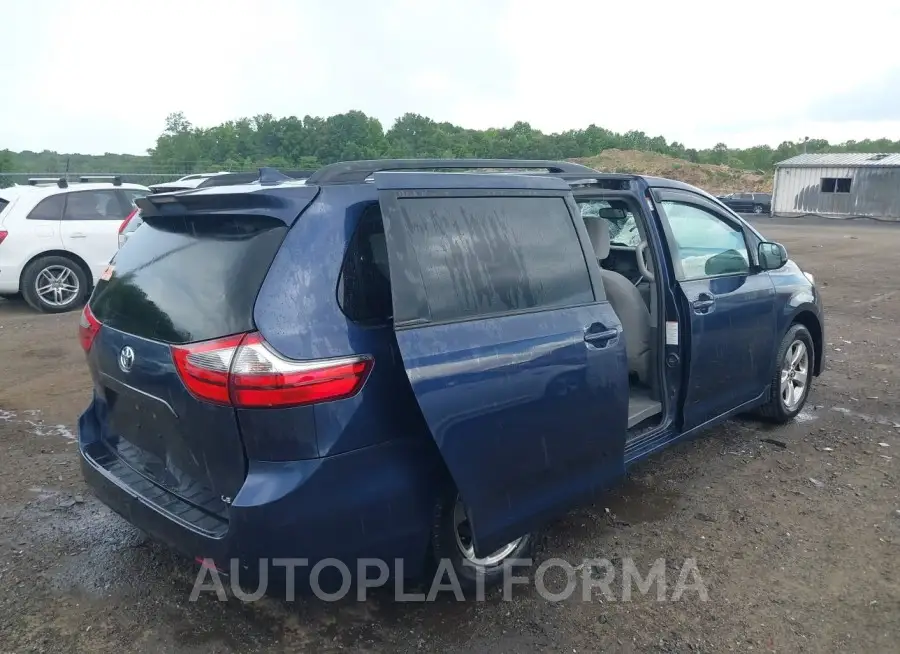 TOYOTA SIENNA 2020 vin 5TDKZ3DC9LS030040 from auto auction Iaai