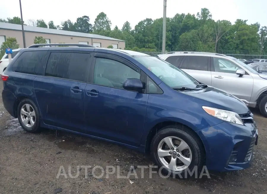 TOYOTA SIENNA 2020 vin 5TDKZ3DC9LS030040 from auto auction Iaai