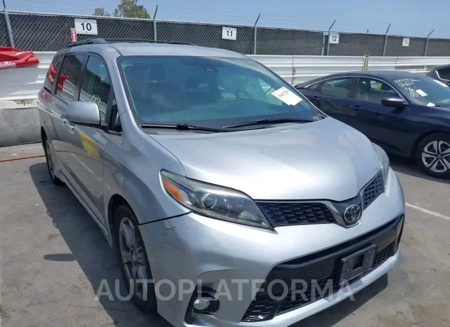 TOYOTA SIENNA 2018 vin 5TDXZ3DC5JS902118 from auto auction Iaai