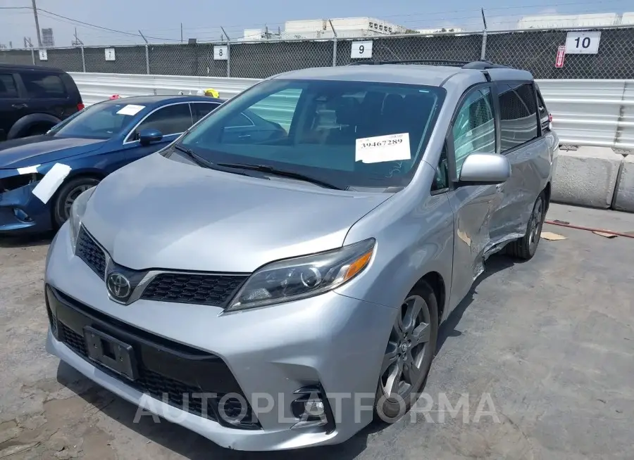 TOYOTA SIENNA 2018 vin 5TDXZ3DC5JS902118 from auto auction Iaai