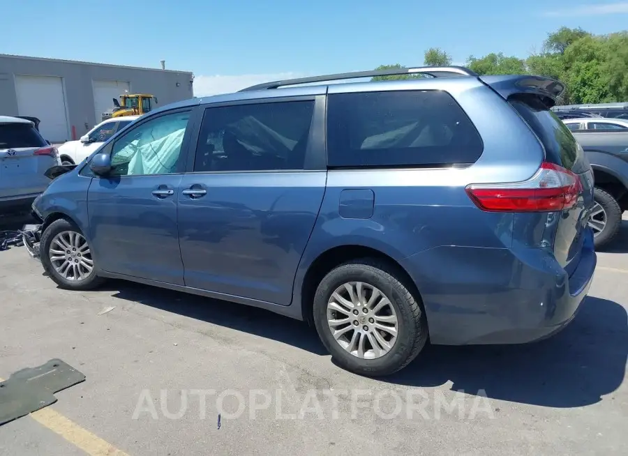 TOYOTA SIENNA 2015 vin 5TDYK3DC2FS620762 from auto auction Iaai