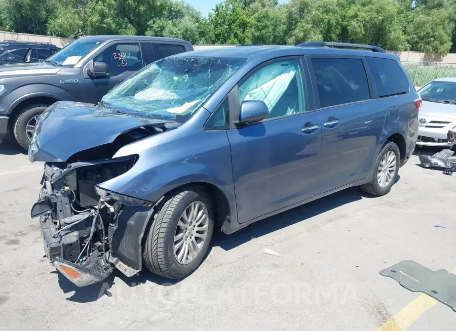 TOYOTA SIENNA 2015 vin 5TDYK3DC2FS620762 from auto auction Iaai