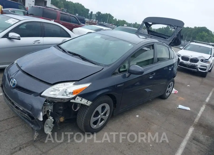 TOYOTA PRIUS 2015 vin JTDKN3DU3F0403536 from auto auction Iaai