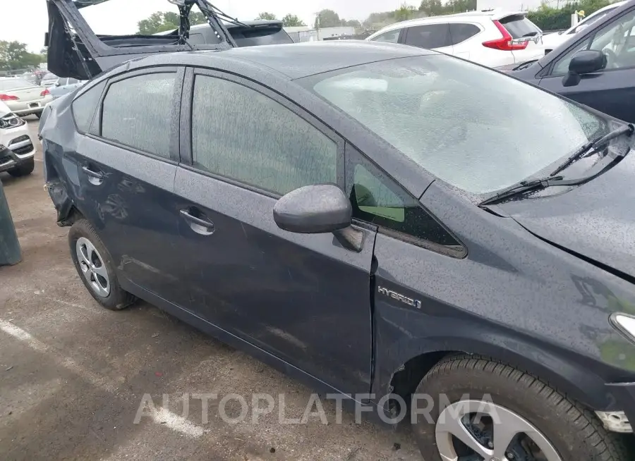 TOYOTA PRIUS 2015 vin JTDKN3DU3F0403536 from auto auction Iaai