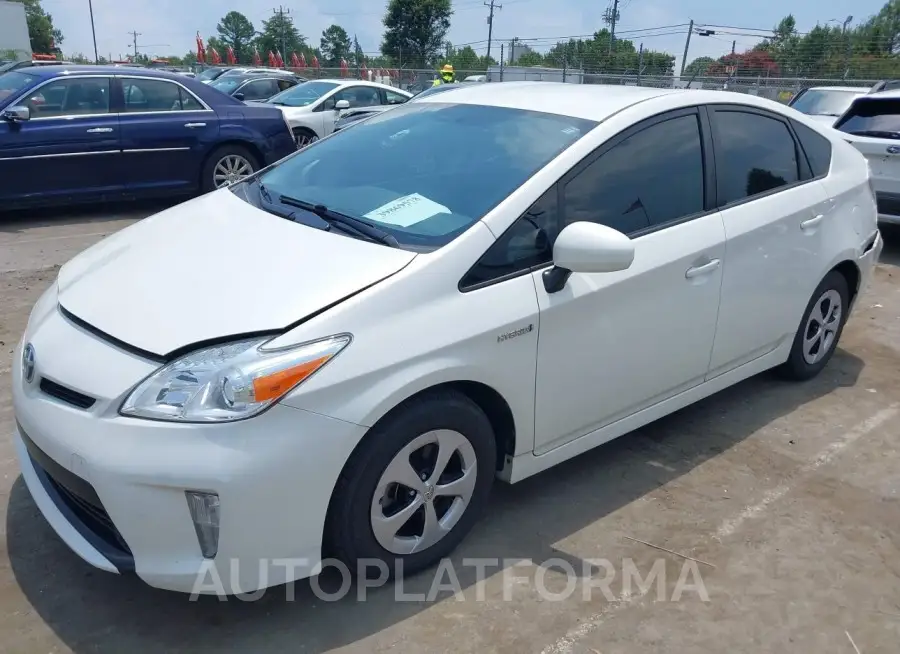 TOYOTA PRIUS 2015 vin JTDKN3DU3F1926548 from auto auction Iaai