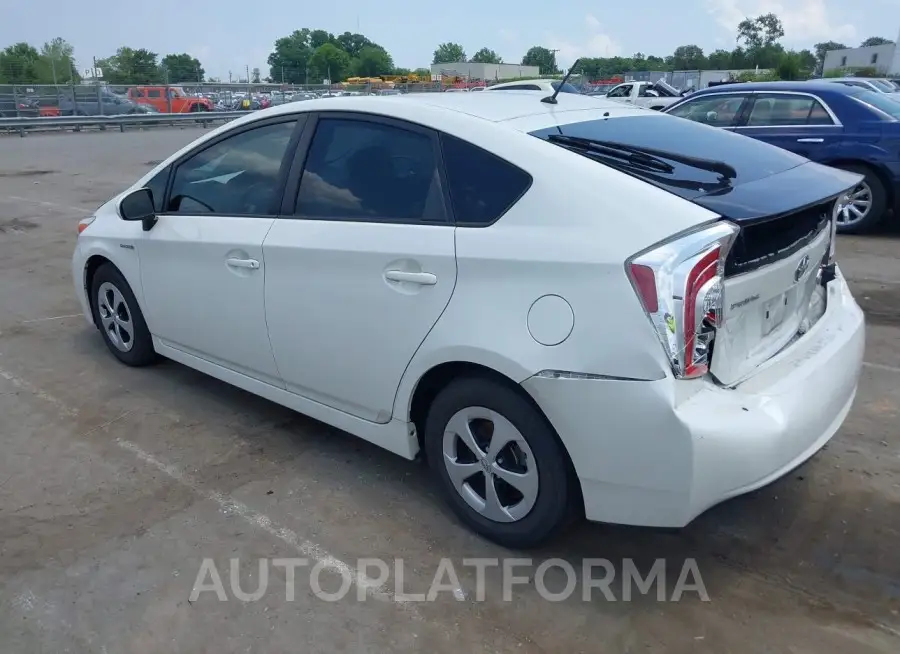 TOYOTA PRIUS 2015 vin JTDKN3DU3F1926548 from auto auction Iaai