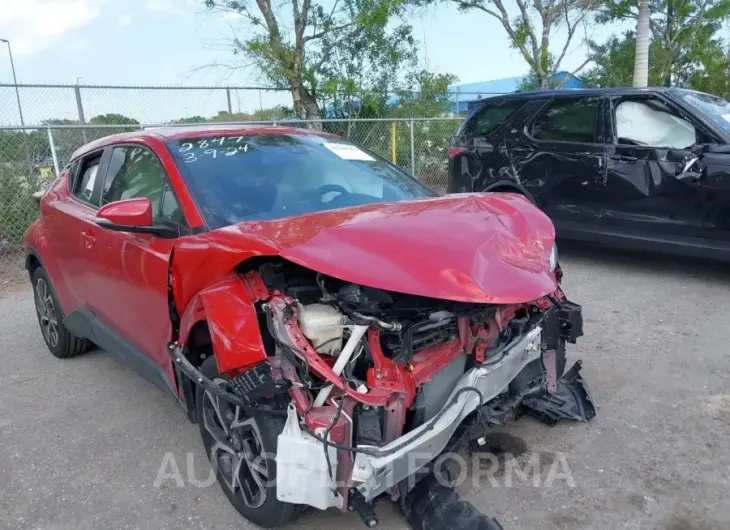 TOYOTA C-HR 2020 vin JTNKHMBX3L1092847 from auto auction Iaai