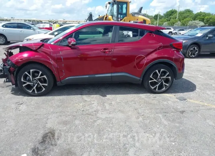 TOYOTA C-HR 2018 vin JTNKHMBX5J1000778 from auto auction Iaai