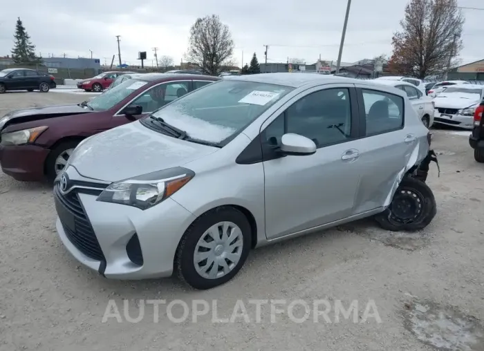 TOYOTA YARIS 2017 vin VNKKTUD33HA076501 from auto auction Iaai