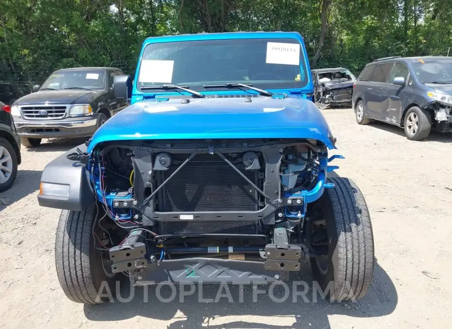 JEEP WRANGLER 2022 vin 1C4GJXAN8NW179522 from auto auction Iaai