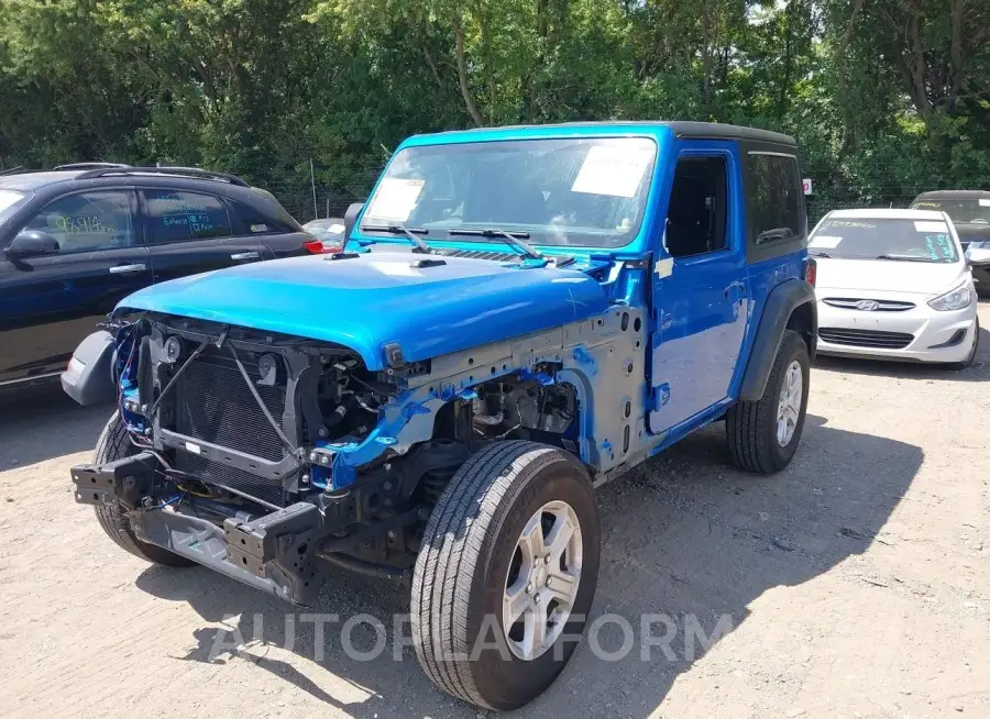 JEEP WRANGLER 2022 vin 1C4GJXAN8NW179522 from auto auction Iaai