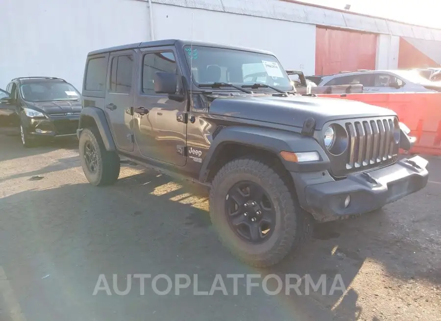 JEEP WRANGLER UNLIMITED 2018 vin 1C4HJXDG4JW139398 from auto auction Iaai