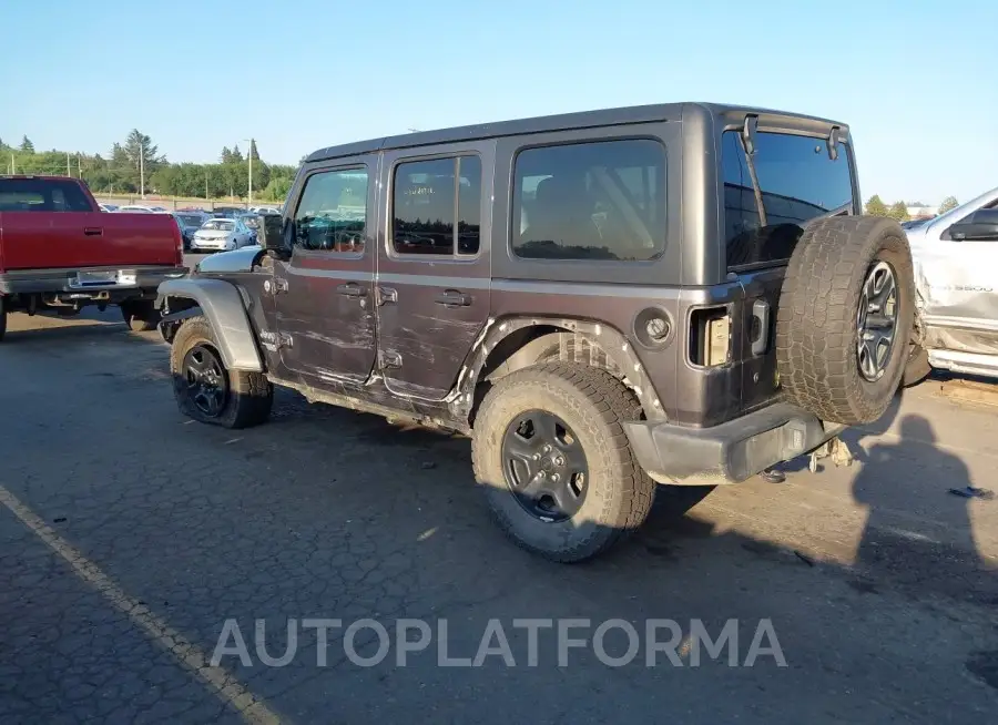 JEEP WRANGLER UNLIMITED 2018 vin 1C4HJXDG4JW139398 from auto auction Iaai