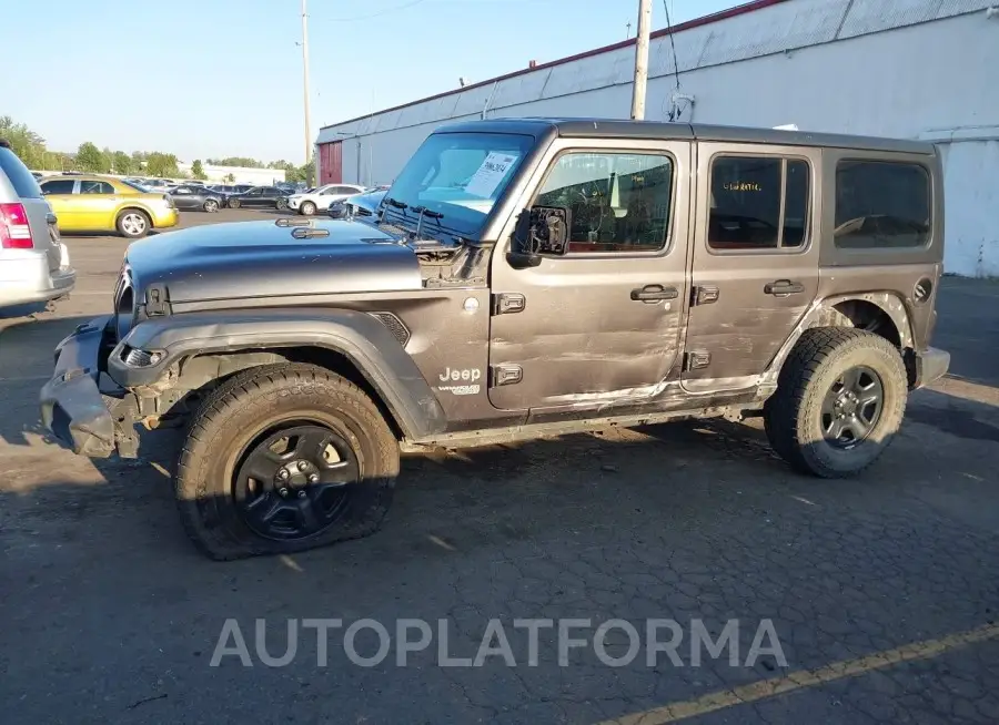 JEEP WRANGLER UNLIMITED 2018 vin 1C4HJXDG4JW139398 from auto auction Iaai