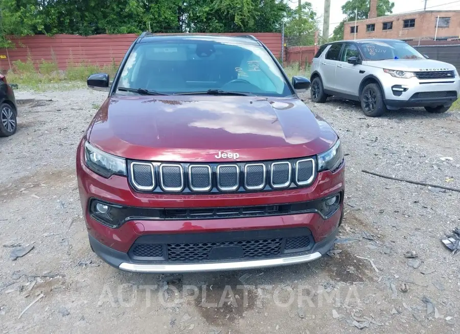 JEEP COMPASS 2022 vin 3C4NJDCB3NT102961 from auto auction Iaai