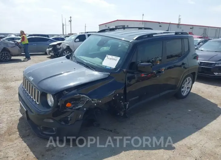 JEEP RENEGADE 2018 vin ZACCJABB5JPH96562 from auto auction Iaai