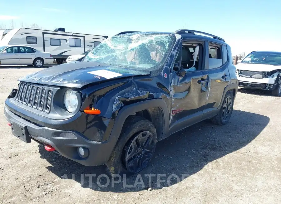 JEEP RENEGADE 2018 vin ZACCJBCB7JPH59128 from auto auction Iaai