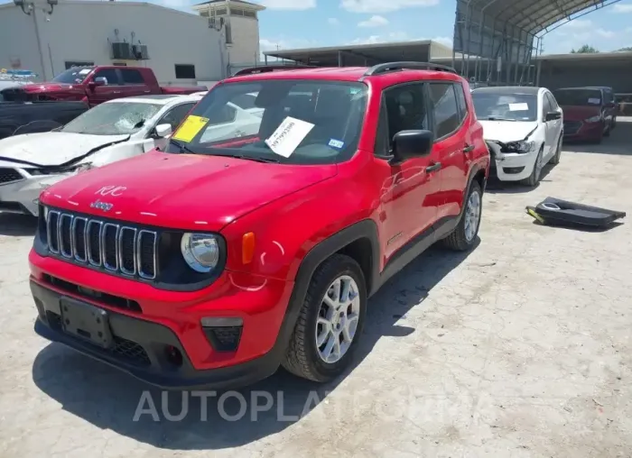 JEEP RENEGADE 2019 vin ZACNJAAB6KPK10458 from auto auction Iaai