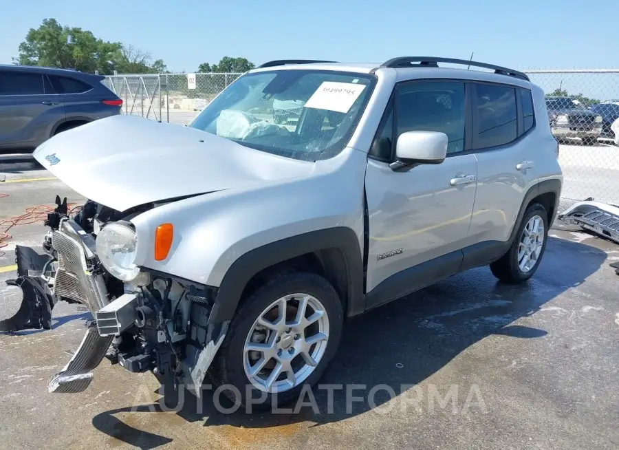 JEEP RENEGADE 2019 vin ZACNJABBXKPJ90617 from auto auction Iaai