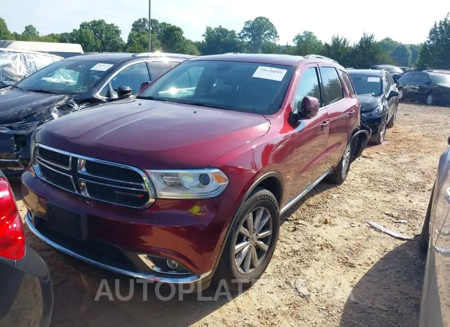 DODGE DURANGO 2019 vin 1C4RDJAG4KC723509 from auto auction Iaai