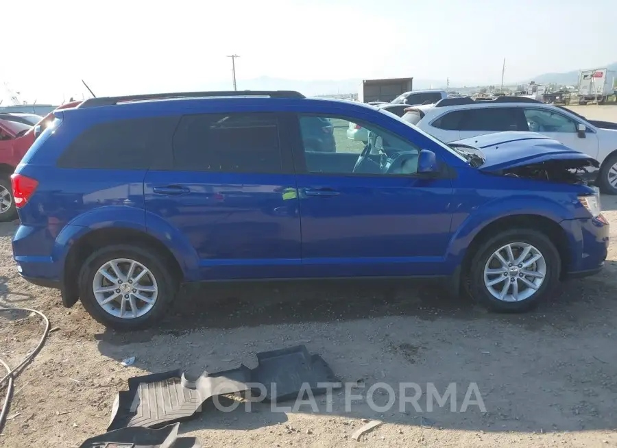 DODGE JOURNEY 2015 vin 3C4PDDBG7FT684920 from auto auction Iaai