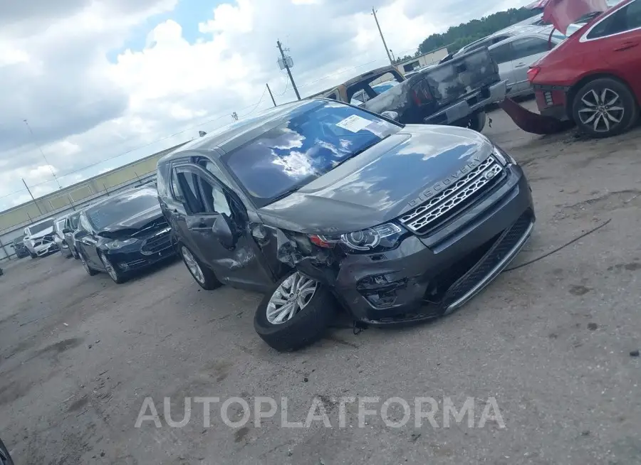 LAND ROVER DISCOVERY SPORT 2019 vin SALCR2FX8KH791927 from auto auction Iaai