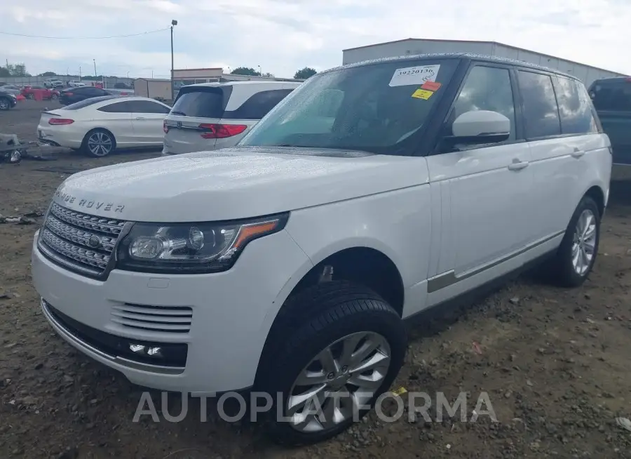 LAND ROVER RANGE ROVER 2015 vin SALGS2VF4FA216950 from auto auction Iaai