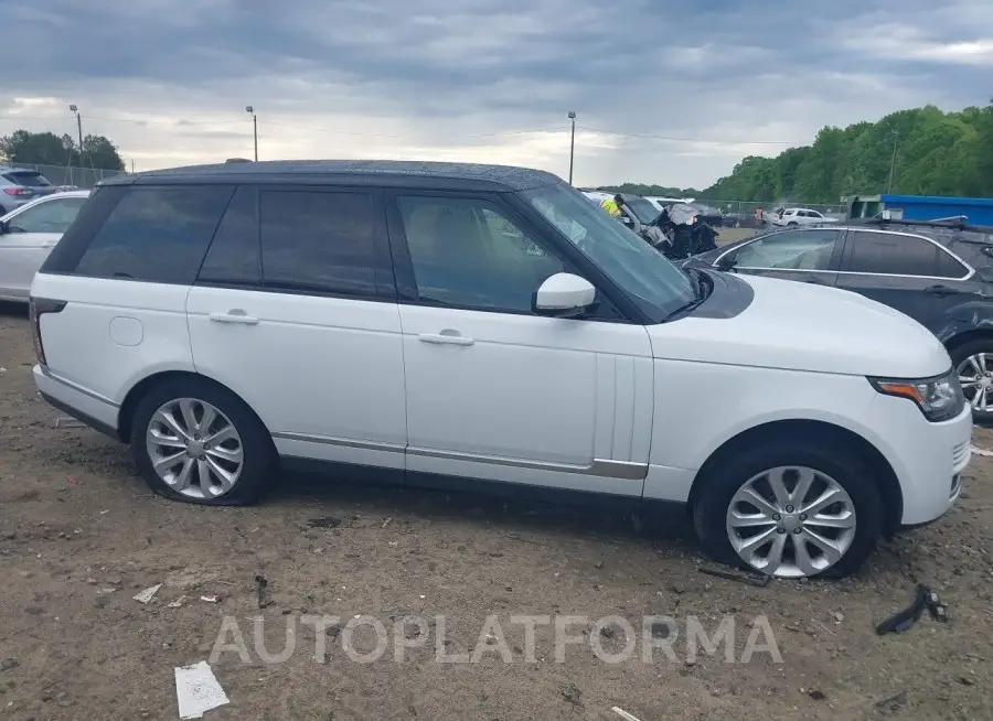 LAND ROVER RANGE ROVER 2015 vin SALGS2VF4FA216950 from auto auction Iaai